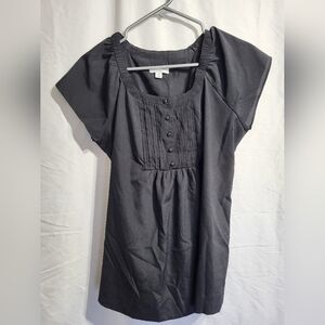 Maternity-Liz Lange Black Blouse, Size XS